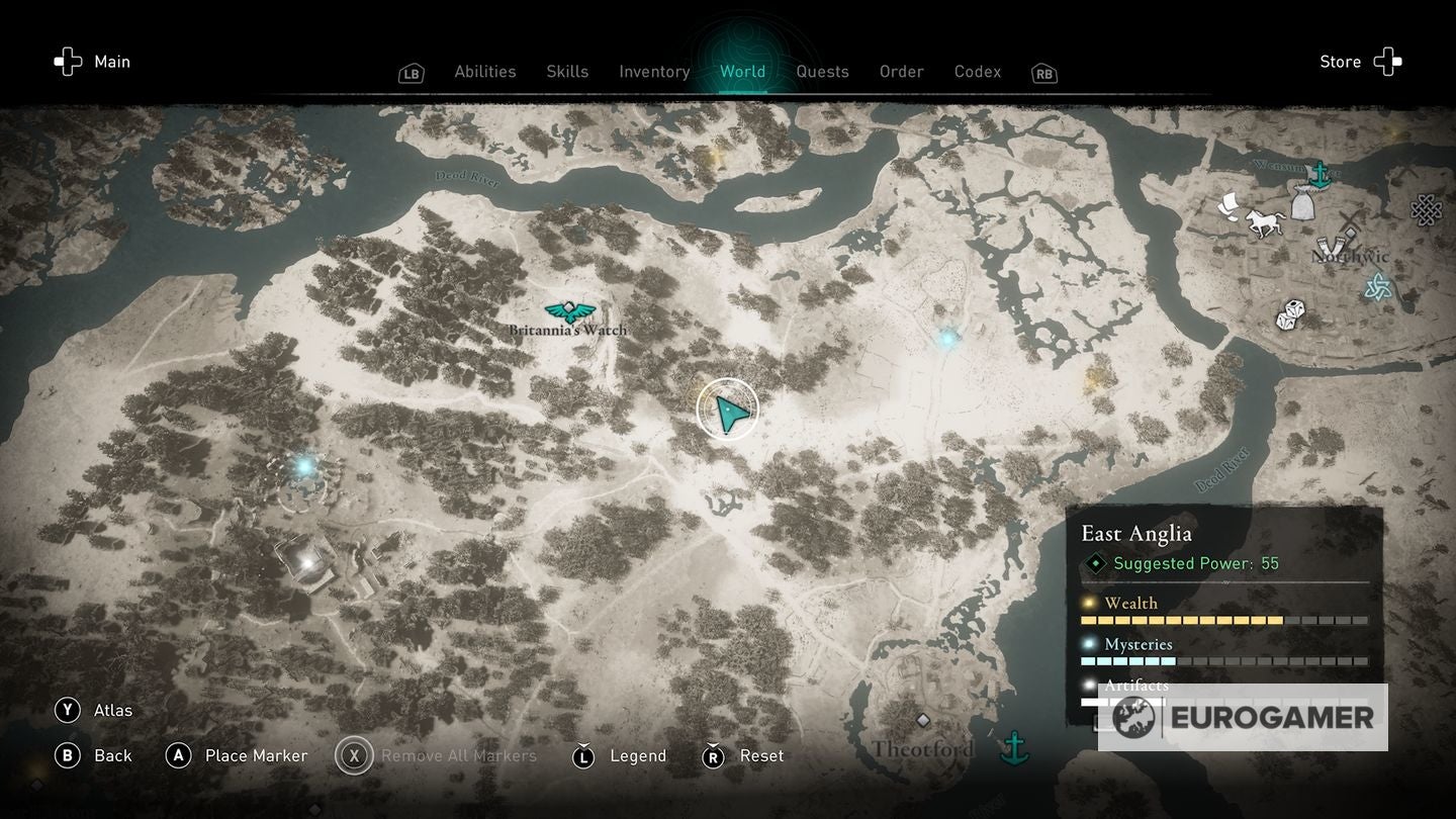 Assassin's Creed Valhalla Order of the Ancients locations Where to